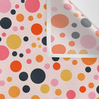 Bubbles: PATTERN 09 | The Peach Edition Wall Tapestry Gallery Image 3