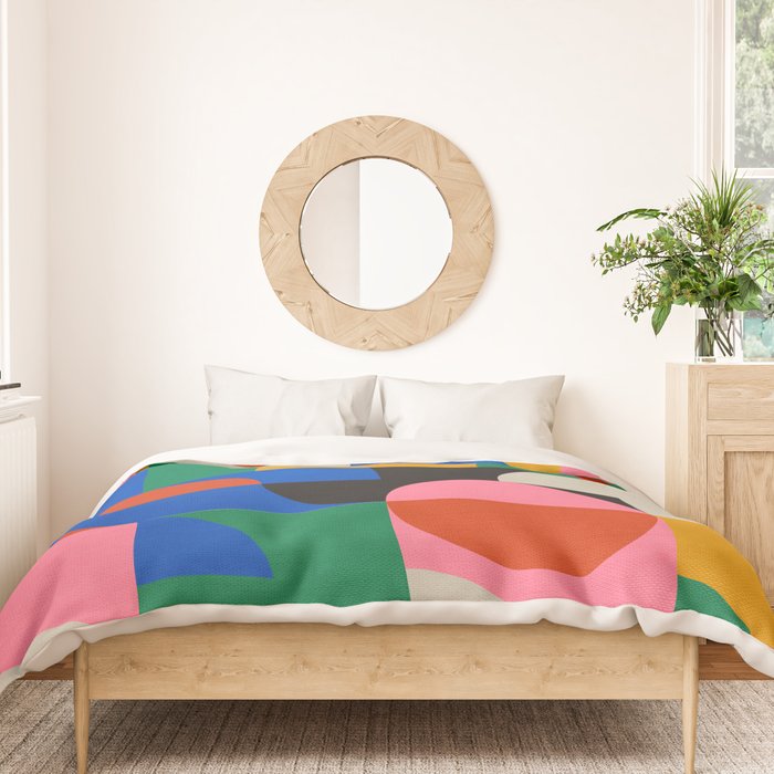 BAUHAUS PATTERN STUDY 01 Duvet Cover Gallery Image 3