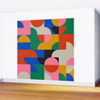 BAUHAUS PATTERN STUDY 01 Wall Mural Gallery Image 2