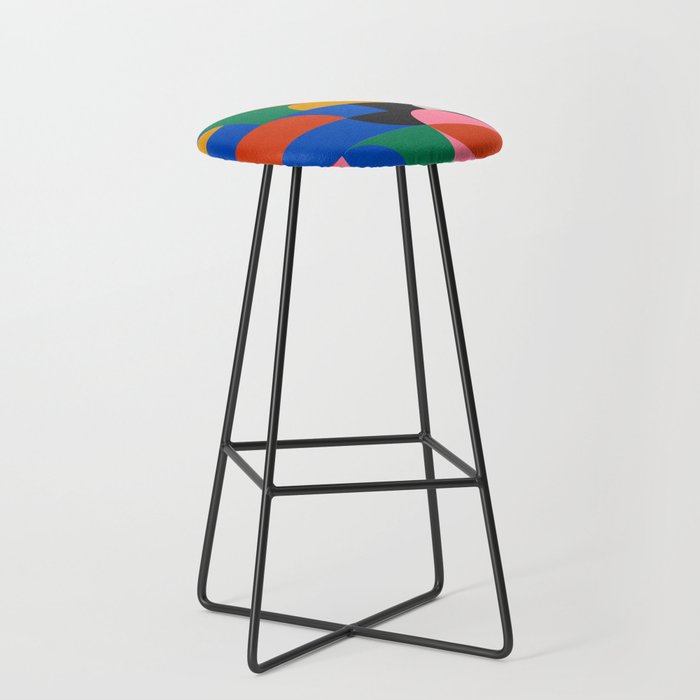 BAUHAUS PATTERN STUDY 01 Stool Gallery Image 1