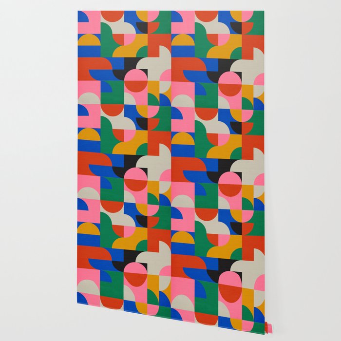 BAUHAUS PATTERN STUDY 01 Wallpaper Gallery Image 2