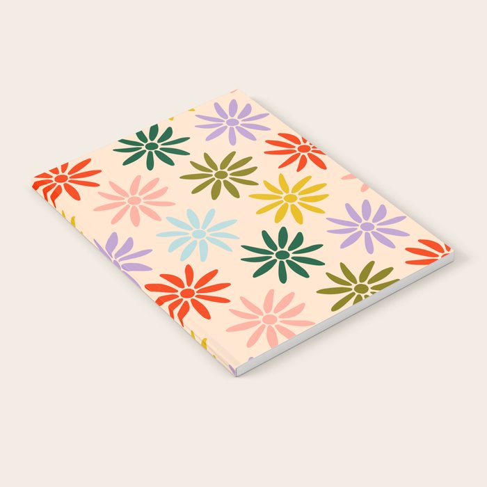 Retro Groovy Sun  Notebook Gallery Image 1