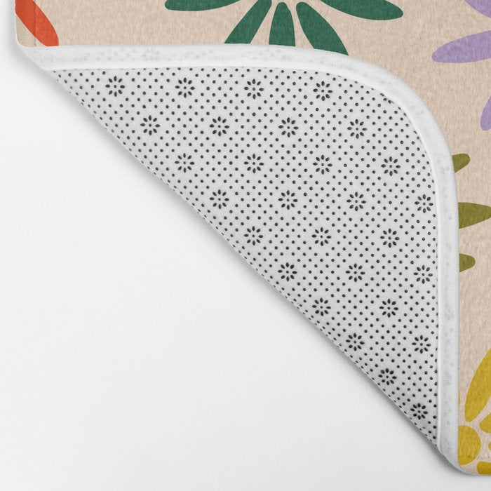 Retro Groovy Sun  Bath Mat Gallery Image 2