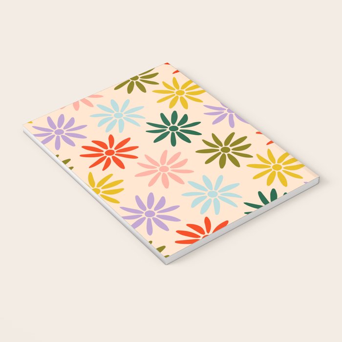 Retro Groovy Sun  Notebook Gallery Image 3