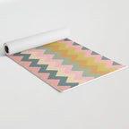 Zigzag pattern Yoga Mat Gallery Image 2