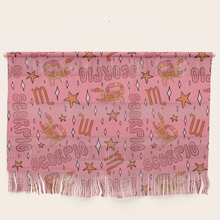 Scorpio Print Wall Hanging Gallery Image 1