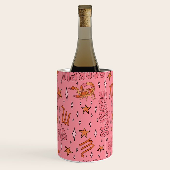 Scorpio Print Wine Chiller Gallery Image 1