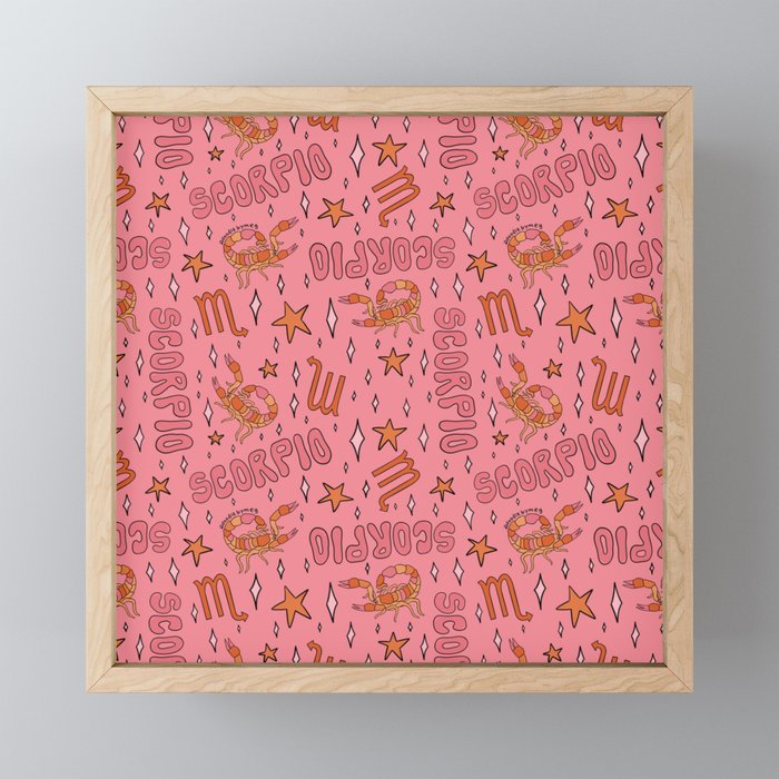 Scorpio Print Mini Art Print Gallery Image 1