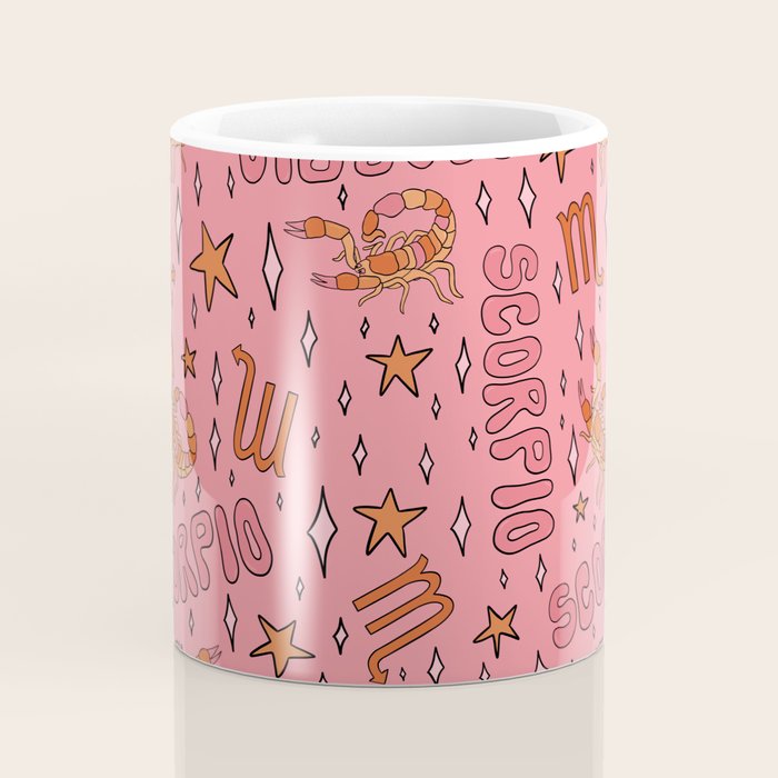 Scorpio Print Coffee Mug Gallery Image 4