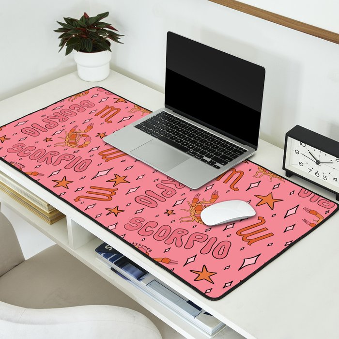 Scorpio Print Desk Mat Gallery Image 2