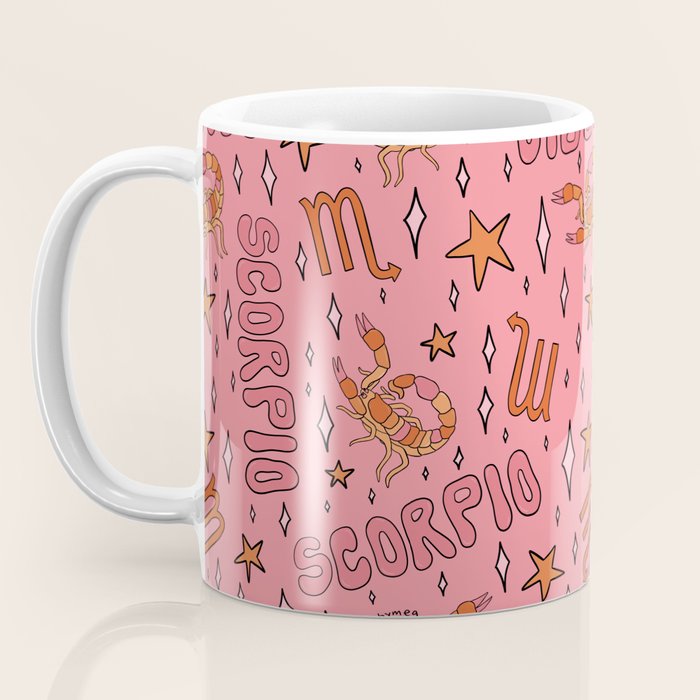 Scorpio Print Coffee Mug Gallery Image 3