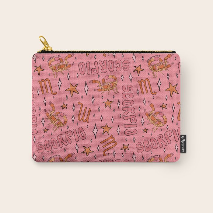 Scorpio Print Carry All Pouch Gallery Image 1