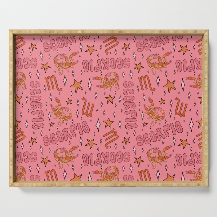 Scorpio Print Serving Tray Gallery Image 1