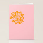 My Dogs Snore Makes My Happy Stationery Card Gallery Image 2