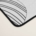 Black and white pumpkin vegetable pattern Desk Mat Gallery Image 4