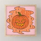 Aries Jack O Lantern Mini Art Print Gallery Image 1
