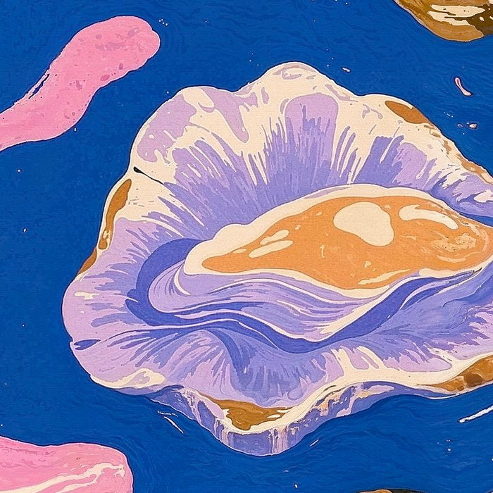 Oceanic Life - Oysters II Coffee Mug Gallery Image 2