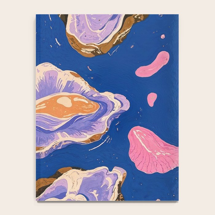 Oceanic Life - Oysters II Notebook Gallery Image 4