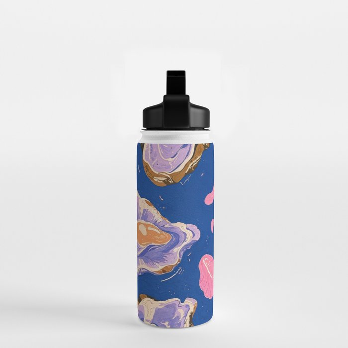 Oceanic Life - Oysters II Water Bottle Gallery Image 2