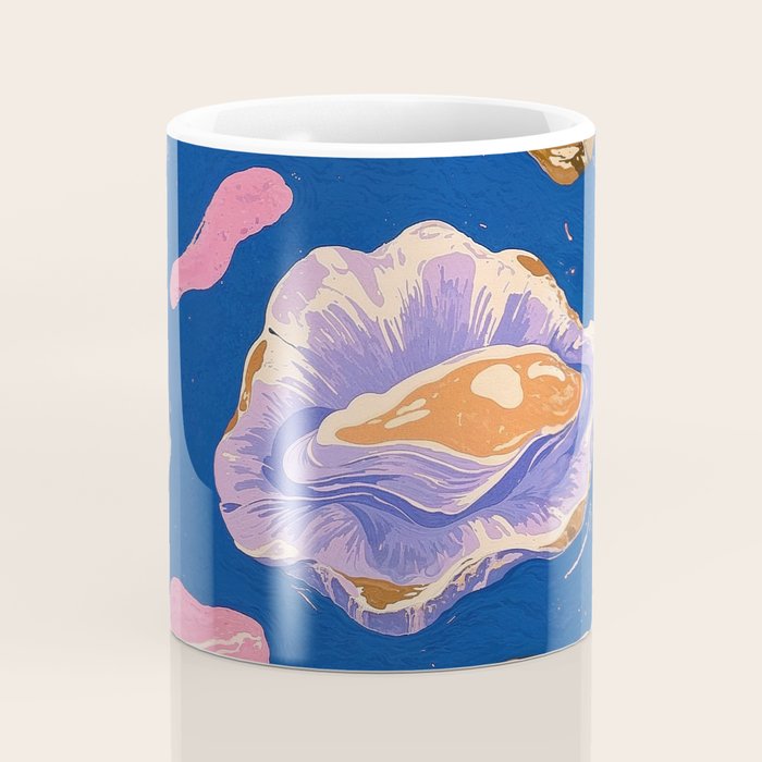 Oceanic Life - Oysters II Coffee Mug Gallery Image 4