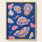 Oceanic Life - Oysters II Serving Tray Gallery Image 1