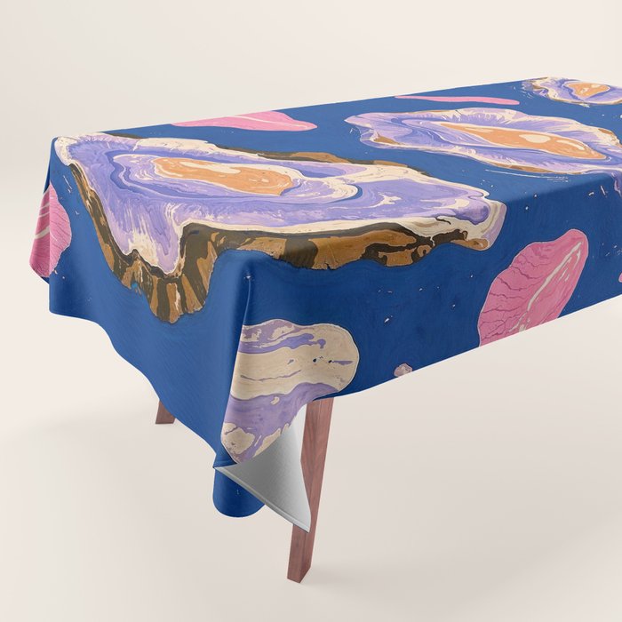 Oceanic Life - Oysters II Tablecloth Gallery Image 1