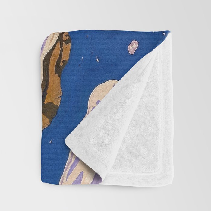Oceanic Life - Oysters II Throw Blanket Gallery Image 3