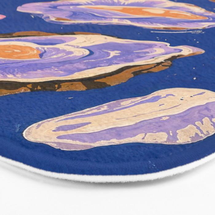 Oceanic Life - Oysters II Bath Mat Gallery Image 3