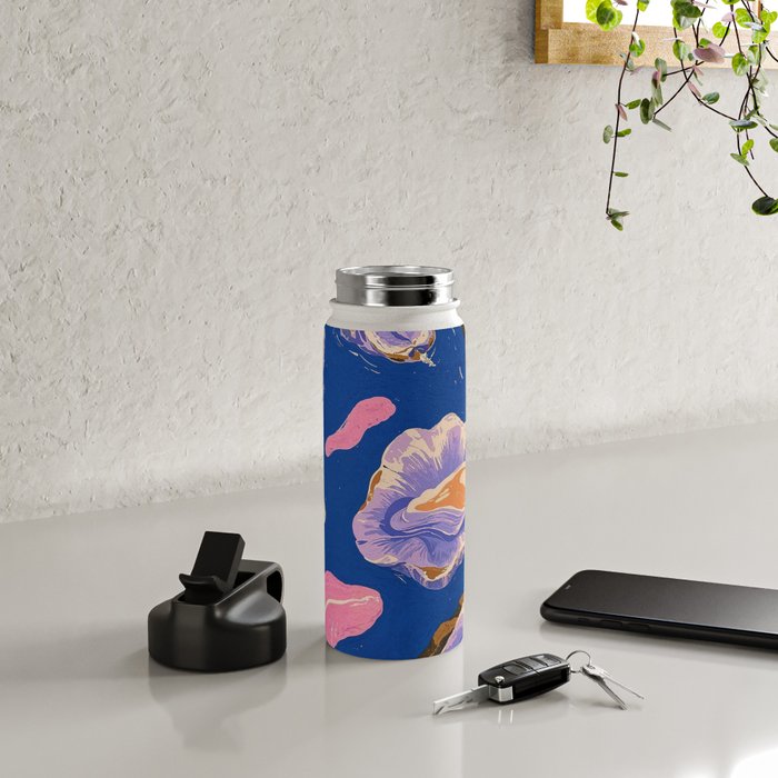 Oceanic Life - Oysters II Water Bottle Gallery Image 4