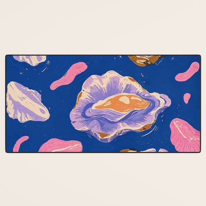 Oceanic Life - Oysters II Desk Mat Gallery Image 3