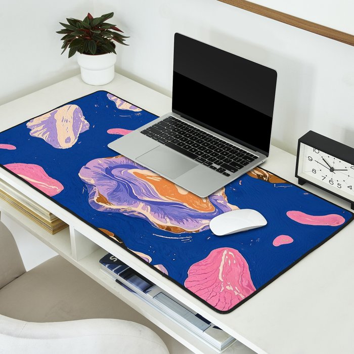 Oceanic Life - Oysters II Desk Mat Gallery Image 2