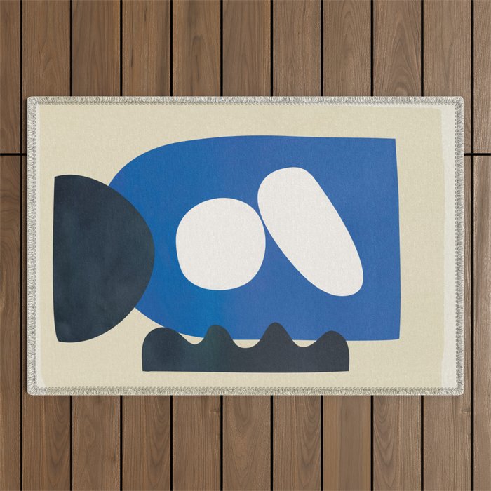 Abstract Geometry 13 Outdoor Rug Gallery Image 1