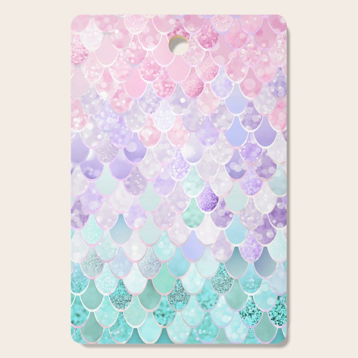 Mermaid Pastel Aesthetics Cutting Board Gallery Image 1