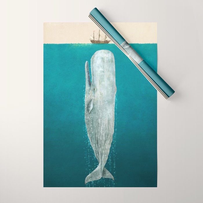The Whale - Full Length - Option Wrapping Paper Gallery Image 1