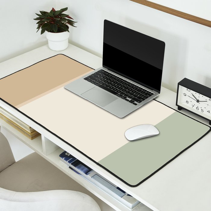Contemporary Color Block LII Desk Mat Gallery Image 2