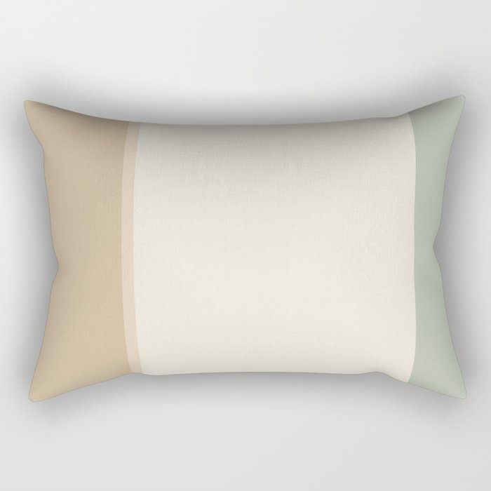 Contemporary Color Block LII Rectangular Pillow Gallery Image 2