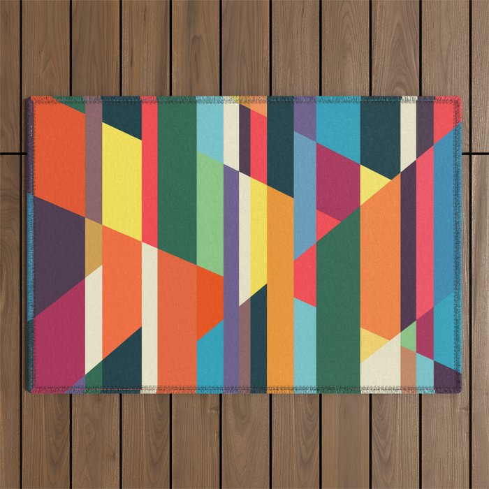 The hills run to infinity Outdoor Rug Gallery Image 1