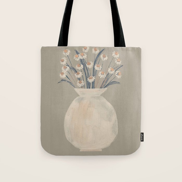 Flowers In A Vase 16 Tote Bag Gallery Image 1