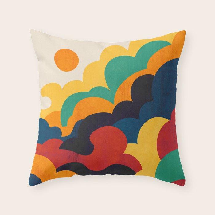 Cloud nine Throw Pillow Gallery Image 6