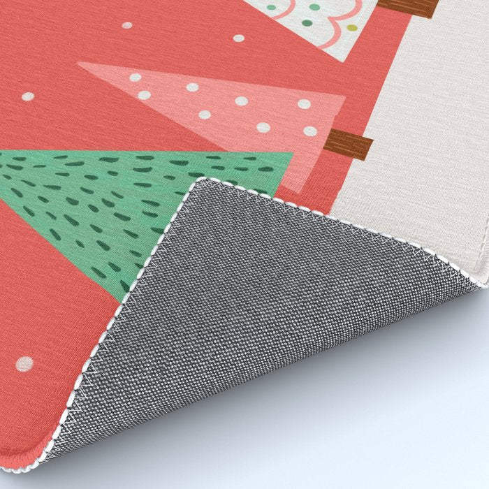 Holly Jolly Trees Rug Gallery Image 4