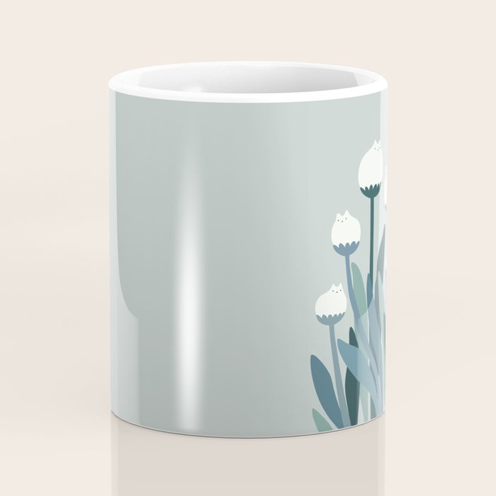 Cat and Plant 76 Coffee Mug Gallery Image 4