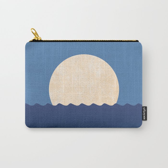 Moonrise Night Sky - Horizon Carry All Pouch Gallery Image 1