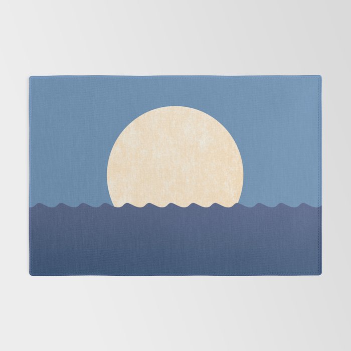 Moonrise Night Sky - Horizon Rug Gallery Image 2
