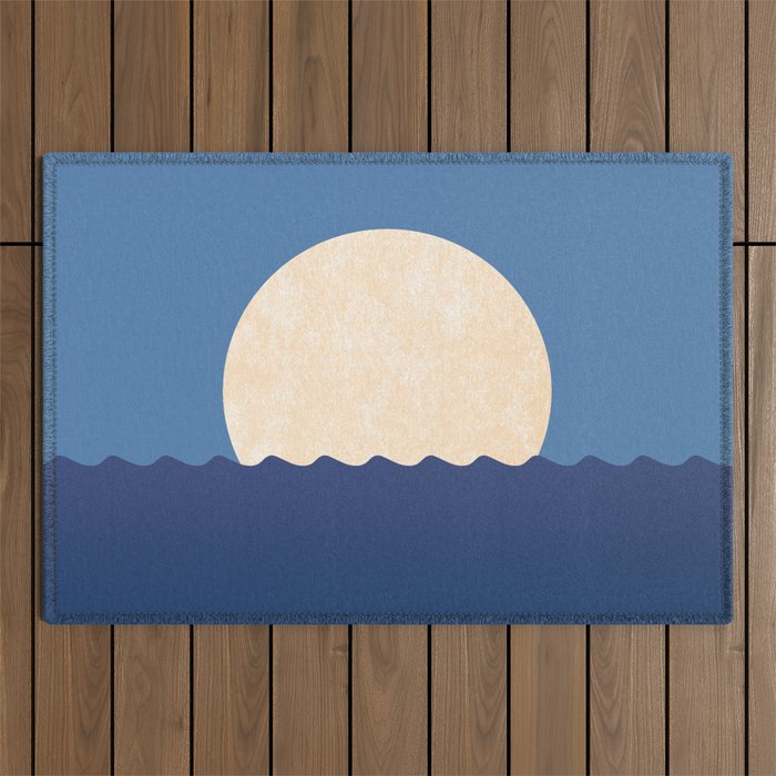 Moonrise Night Sky - Horizon Outdoor Rug Gallery Image 1