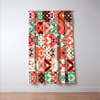 Winter Quilt Pattern no4 Window Curtain Gallery Image 3