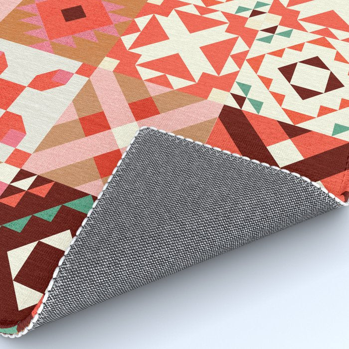 Winter Quilt Pattern no4 Rug Gallery Image 4