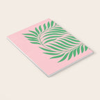Two Ferns: Azalea & Ocean Green Notebook Gallery Image 3