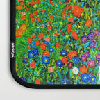 Gustav Klimt Garden with Sunflowers Laptop Sleeve Gallery Image 3