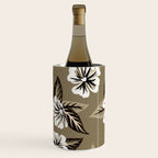 Mountain Wild Flowers - Sepia Wine Chiller Gallery Image 2