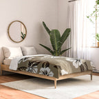 Mountain Wild Flowers - Sepia Comforter Gallery Image 2